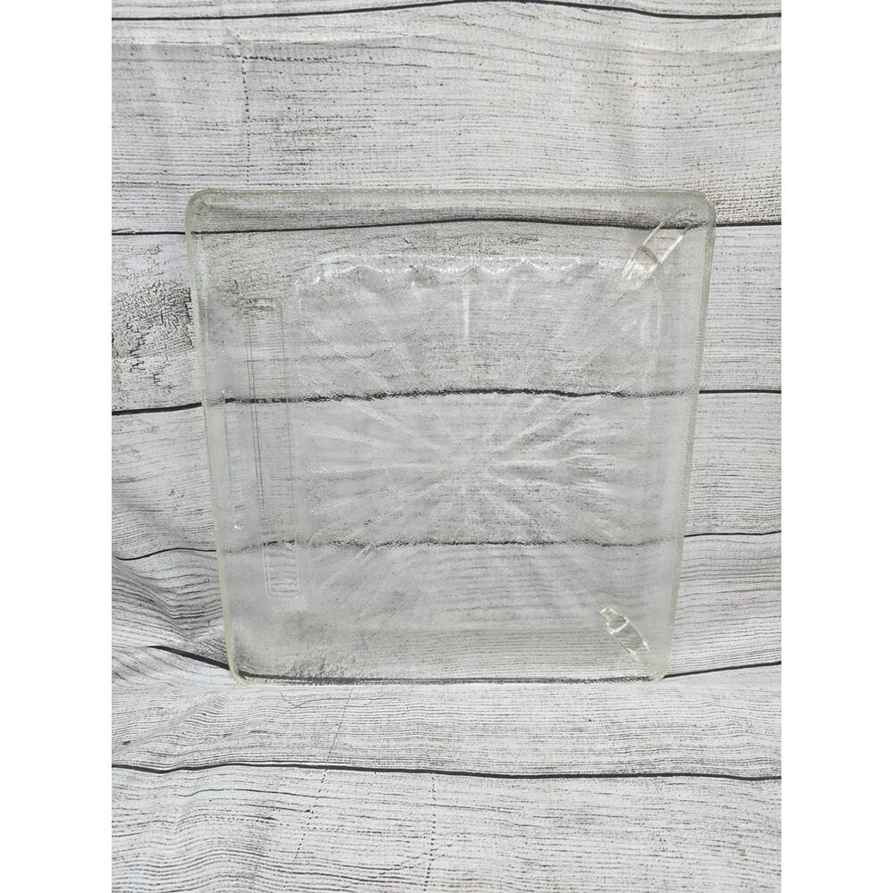 Vintage Pre Owned Amana Radar Range Microwave Oven Glass Plate / Tray